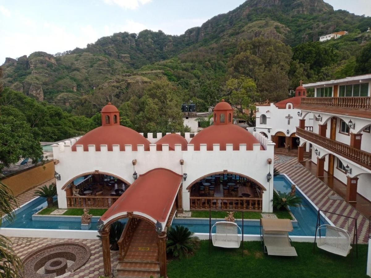 Hotel Leyenda Del Tepozteco Тепоцтлан Екстериор снимка